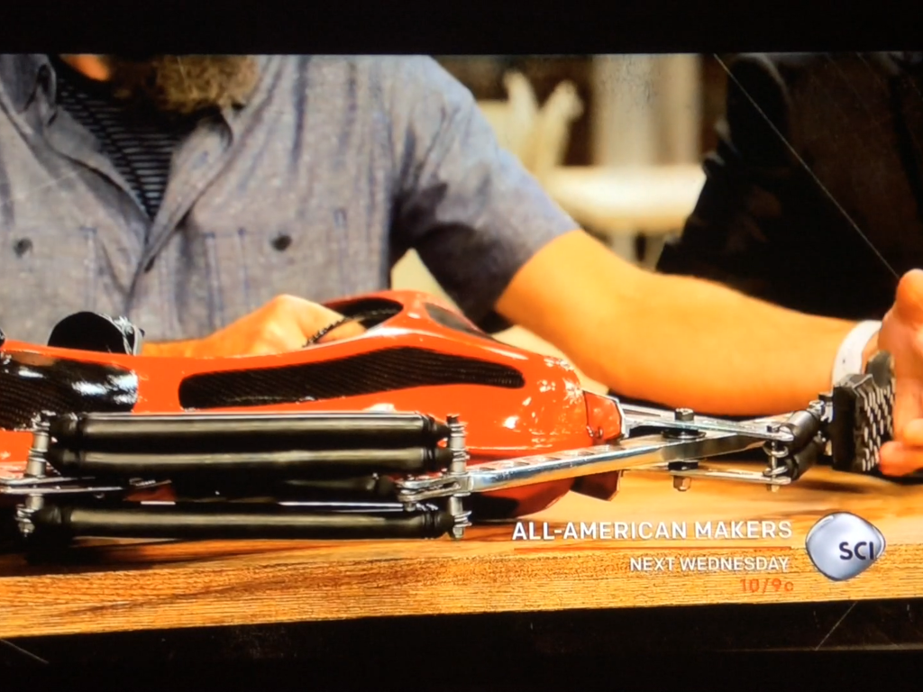 BIONIC BOOT IS FEATURED ON 'ALL AMERICAN MAKERS', NOV 11TH