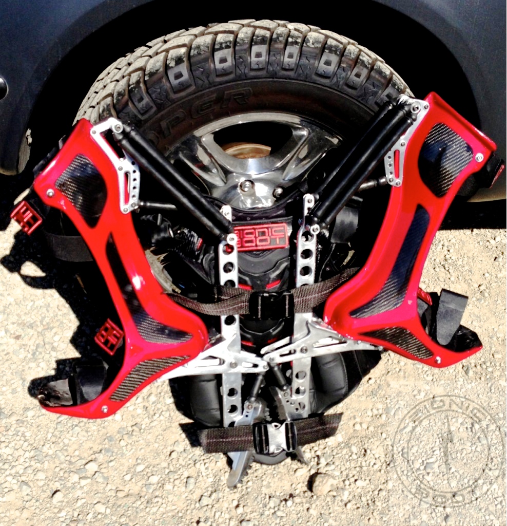 BIONIC BOOT GOES FROM OFF ROAD TO OFF ROAD.