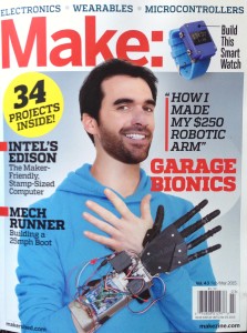 Makezine Cover